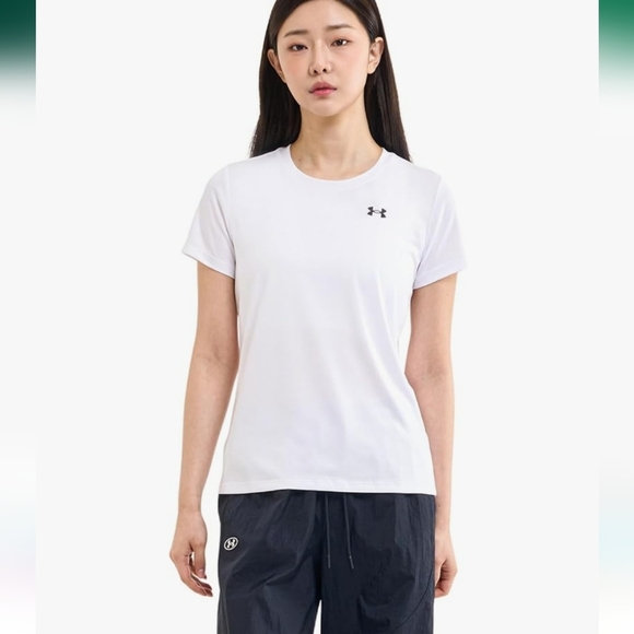 Under Armour NWT Women's Tech Short Sleeve Crew White Size XXL - Picture 1 of 5